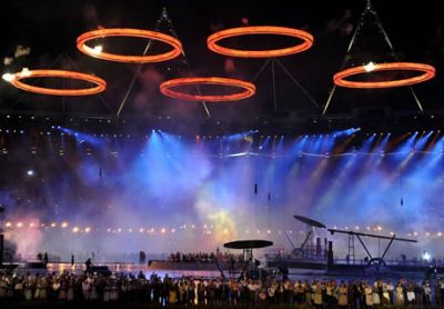 Estadio Olmpico ceremonia apertura (2)