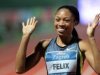 Allyson Felix, Jessica Ennis y Valerie Adams, candidatas Atleta del ao 2012