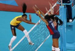 Brasil revalida oro en vleibol femenino