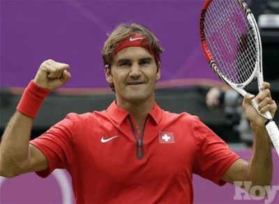 Federer avanza con dificultad en el Londres olmpico