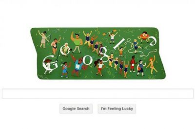 Google homenaje a los Juegos de Londres 2012 con doodles geniales