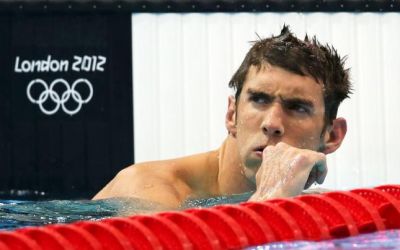 Londres 2012: Qu le pasa a Michael Phelps?