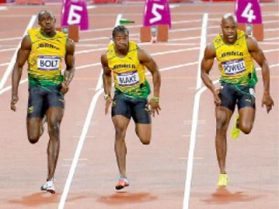 Usain Bolt, Yohan Blake y Asafa Powell viajan al Per para incentivar atletas